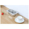 Gastro GN 1/9 Stainless Steel Tray - Depth 65 mm - 0.6 L - Dynasteel