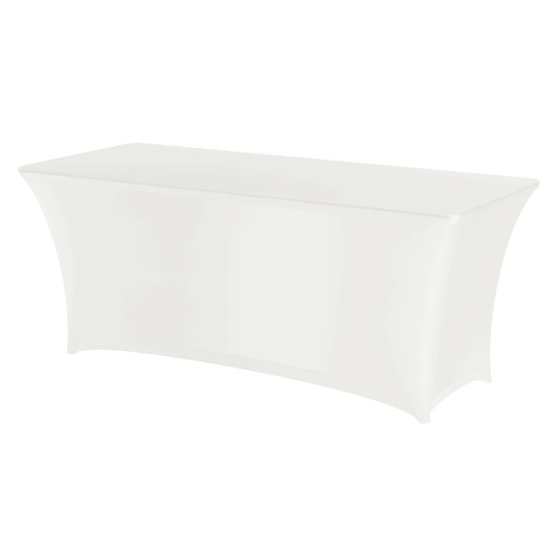 Abdeckung für weißen rechteckigen Tisch 1830 - HENDI