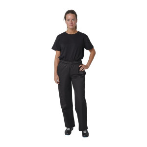 Kochhose Unisex Schwarz Vegas - Größe XL - Whites Chefs Clothing - Fourniresto