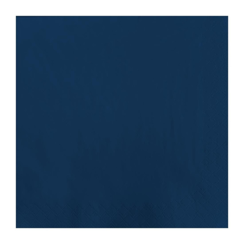 Serviette de Table en Papier Bleue 2 Plis 300 x 300 mm - Lot de 1500 - FourniResto - Fourniresto