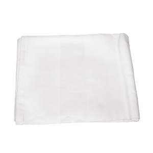 Tischdecke weiß mit Satinband 910 x 910mm - Mitre Luxury - Fourniresto