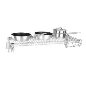 Wandregal aus Metall L 1220 x T 360mm - Vogue