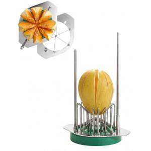 French Professional Stainless Steel Melon Cutter - 6 Sections