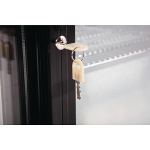 Rückwand-Kühlschrank 3 Schiebetüren aus Glas 330 L - Polar - Leistung und Zuverlässigkeit