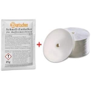 Descaling pack and filters for Percolator Regina 90 and Pro 100T