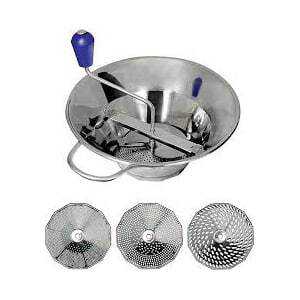 Gemüsemühle Nr. 3 aus Edelstahl