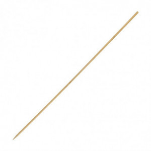 Holzspieß 250 mm - Packung mit 200 Stück - Fiesta Green - Fourniresto