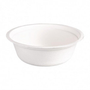 Schalen aus kompostierbarem Bagasse 151mm - Packung mit 50 Stück - Fiesta Green - Fourniresto