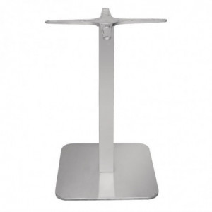 Tischbein aus Edelstahl - L 400mm - Bolero