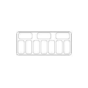 Ice Display Cabinet - Static - 520 L - CombiSteel